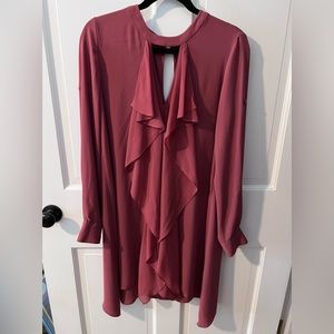 BCBG MaxAzria dress. Size small runs big, medium. Fabulous midi length. EUC.